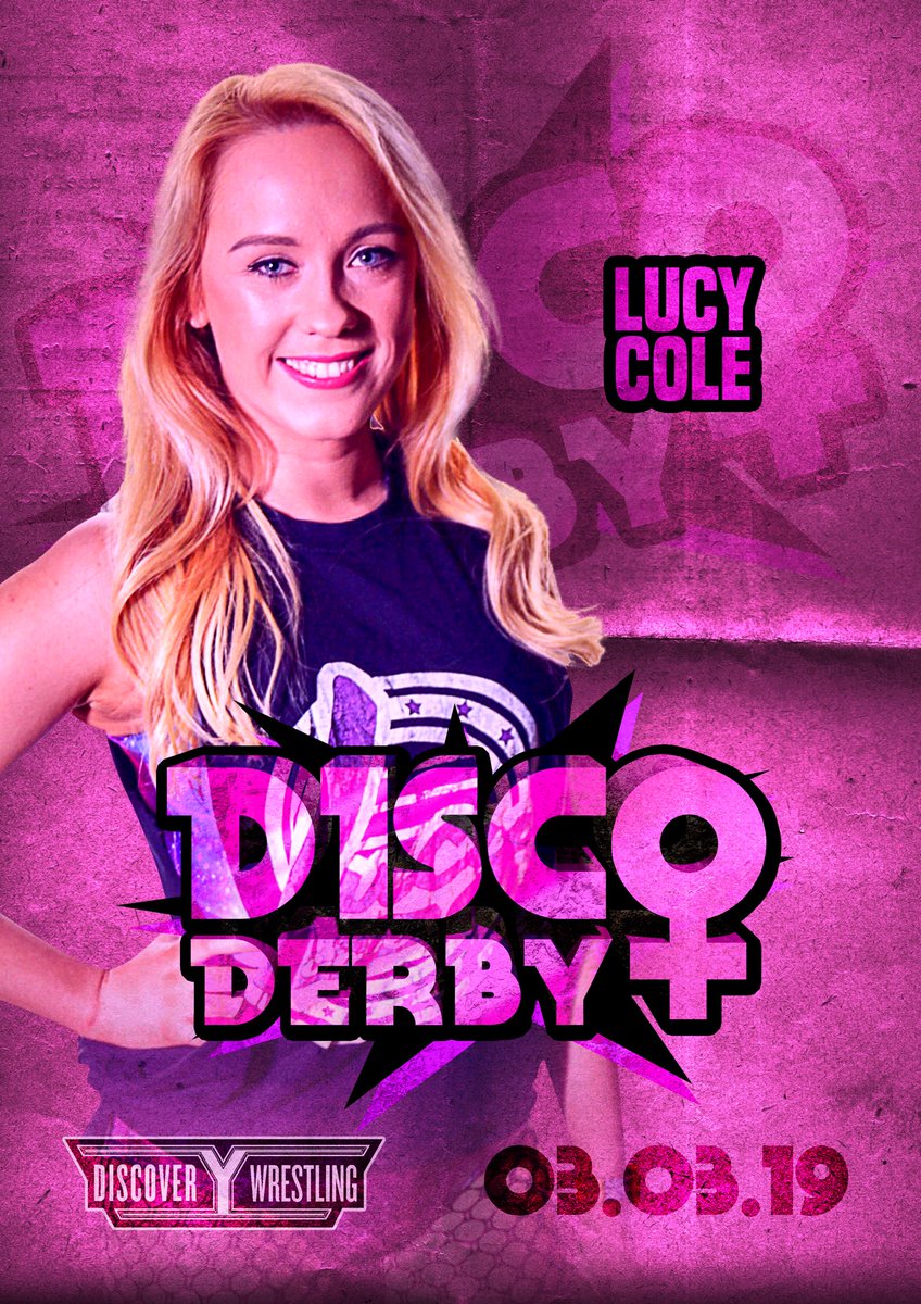 DiscoWrestling's tweet photo. CONFIRMED!! @Lana_Austin1 makes her Discovery debut and is joined by the returning @LucyColeUK in the 2019 Disco Derby!! Can either take home the Discovery women’s championship on March 3rd?? Be at the Jam House to find out! https://t.co/17TRPTYAZ6 https://t.co/CfccmdS7xX