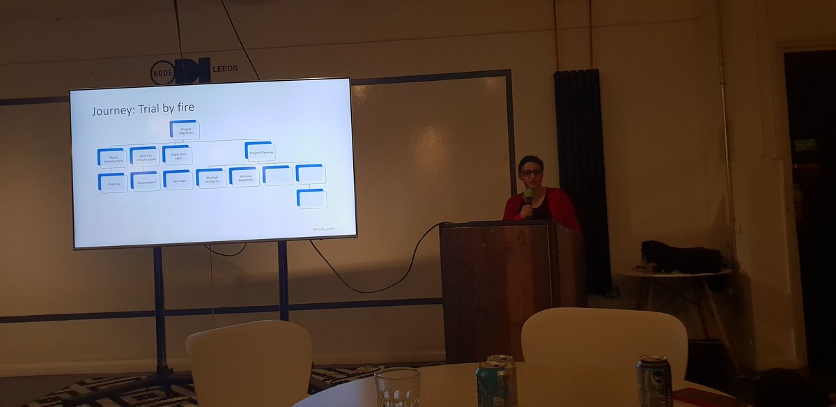 purplemarauder's tweet image. Enjoying learning about @micky_geeky's journey into Operations. Totally feeling your pain! #leedsdevops