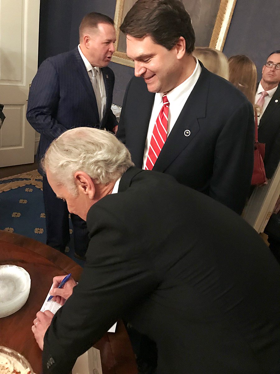 VoteMaxHyde's tweet photo. I was honored to serve on the Escort Committee for Gov. @HenryMcMaster during the State of the State Address Wednesday and to be invited to the Governor’s Mansion afterward. https://t.co/By5M6FfTo4