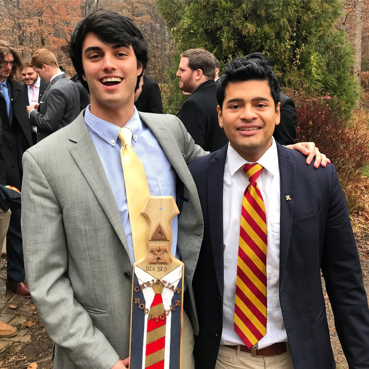 Meet our Brother Christian Rodriguez. Everyone knows he is a influential character in our chapter. He loves surfing, snowboarding and golfing. When asked for a quote (in typical Christian fashion) he said “”Bird Up” - Eric Andre”