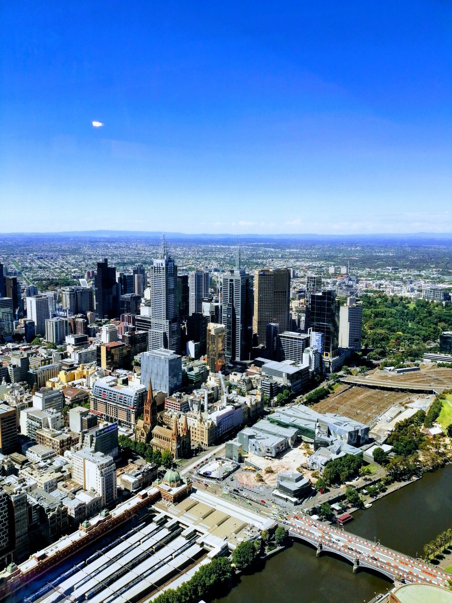 MySpecialPlanet's tweet photo. Wonderful view of downtown Melbourne from the Sky Deck @Eureka_Skydeck @ThePhotoHour https://t.co/FqJ5exSIj9