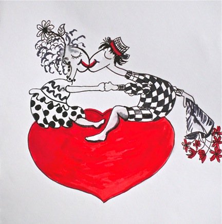 Make contact with our lyn.rohde50@gmail.com if you want her to make an artist’s unique valentine