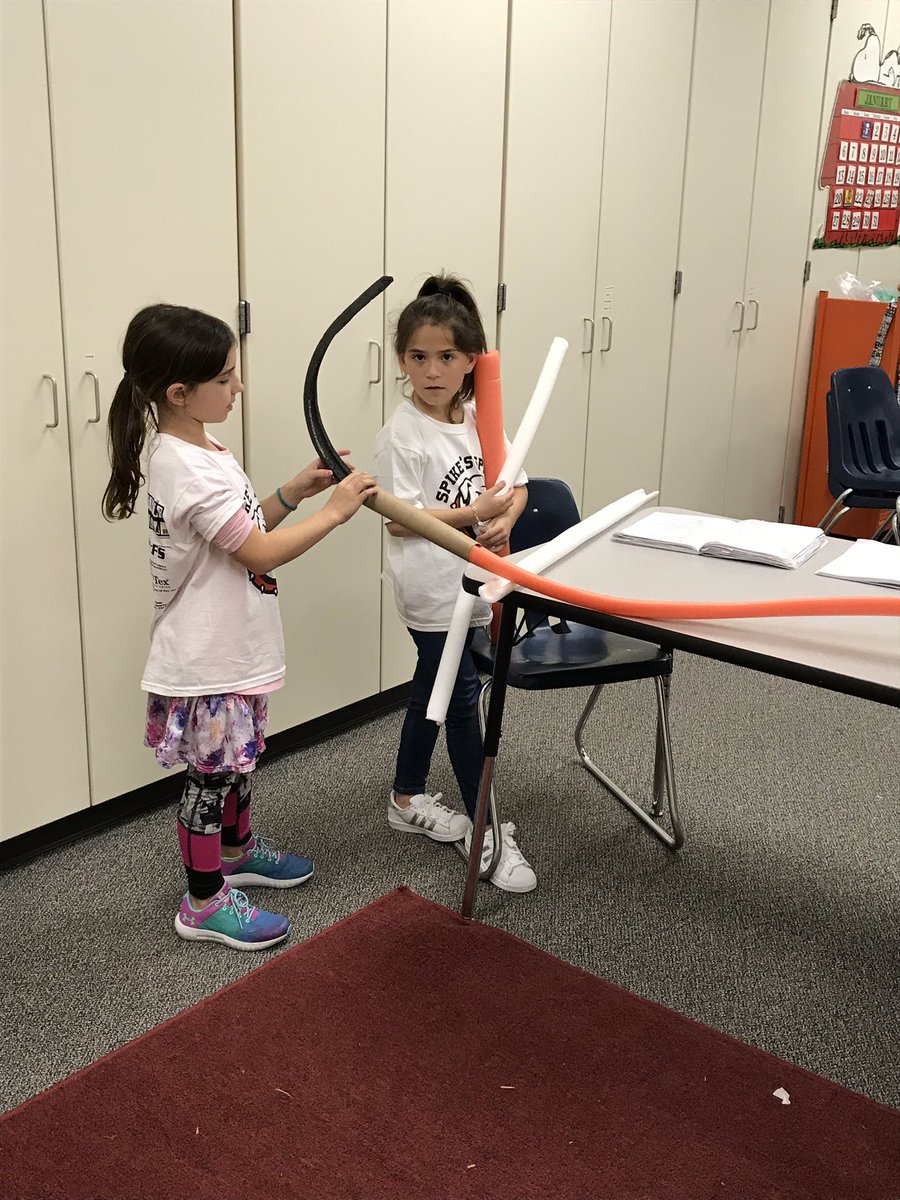 carobiso's tweet photo. 2nd grade scientists are building roller coasters—discovering the effects of gravity and speed on the success of their coasters #FOSTERingleaders #Humbleisd_fe https://t.co/Q8hf5LhEIh