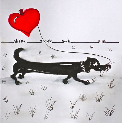 Our lyn.rohde50@gmail.com will make you a unique artist’s valentine!