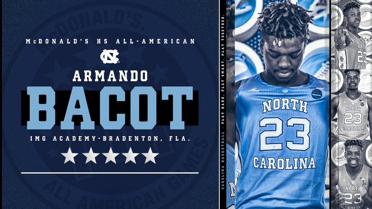Another <a href="/McDAAG/">McDonald's All American Games</a> All-American. Congratulations, <a href="/iget_buckets35/">Armando Bacot Jr.</a>! Ball out 🤙

#CarolinaFamily