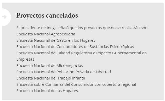 jrisco's tweet photo. Esto es LAMENTABLE. 

Debido a la reducción de presupuesto al INEGI no se realizarán algunas encuestas indispensables para este país. 

El @INEGI_INFORMA es una institución que debemos proteger, sin sus mediciones se gobierna un país a CIEGAS. 

[vean el TL de @PresuntoC] https://t.co/oitB8MA43P