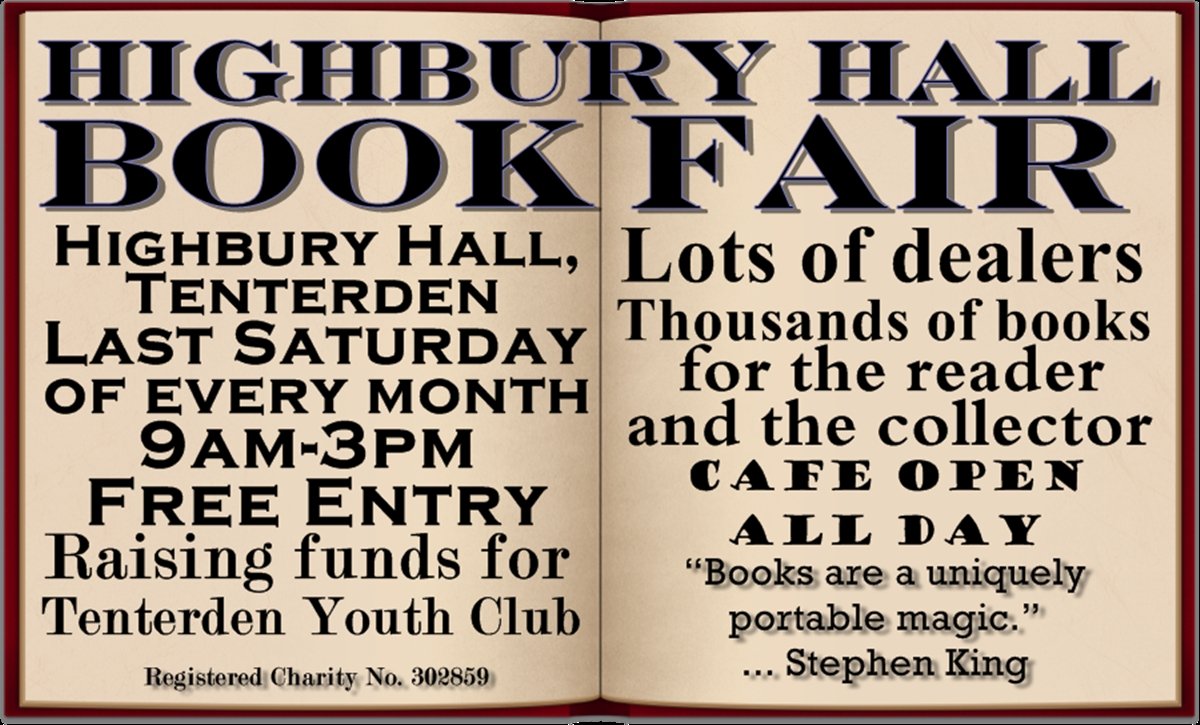 HighburyHall's tweet photo. The first Book Fair of the year this Saturday. Pop in for a browse, buy some books and say hello and have a look at the new floor. We are open 9am-3pm,it's free to come in and breakfast and lunch are available in the café, as well as cakes and snacks. https://t.co/paM8ajdoKA