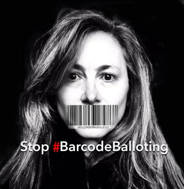 jennycohn1's tweet photo. Thank you to the dozen or more people who sent me their email addresses so that I can email them the Stop #BarcodeBalloting video!! I’ve been swamped the past few days preparing for an election integrity presentation I’m giving tonight. I’ll send you all the video tomorrow. TY!! https://t.co/Pvw0DBHdqW