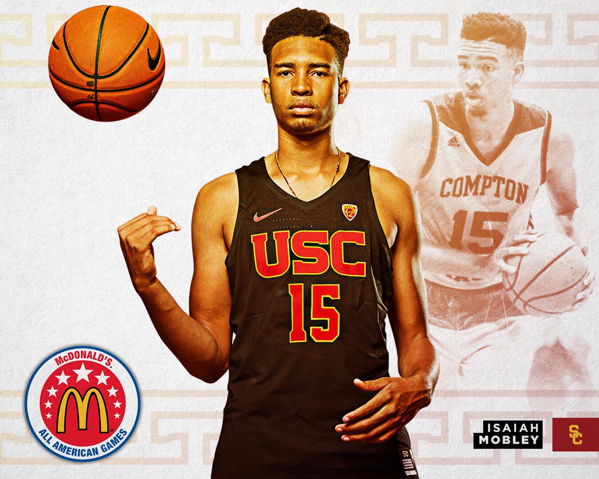 Congratulations to USC signee <a href="/MobleyIsaiah/">Isaiah Mobley</a> on being selected for the McDonald’s All-American Game!