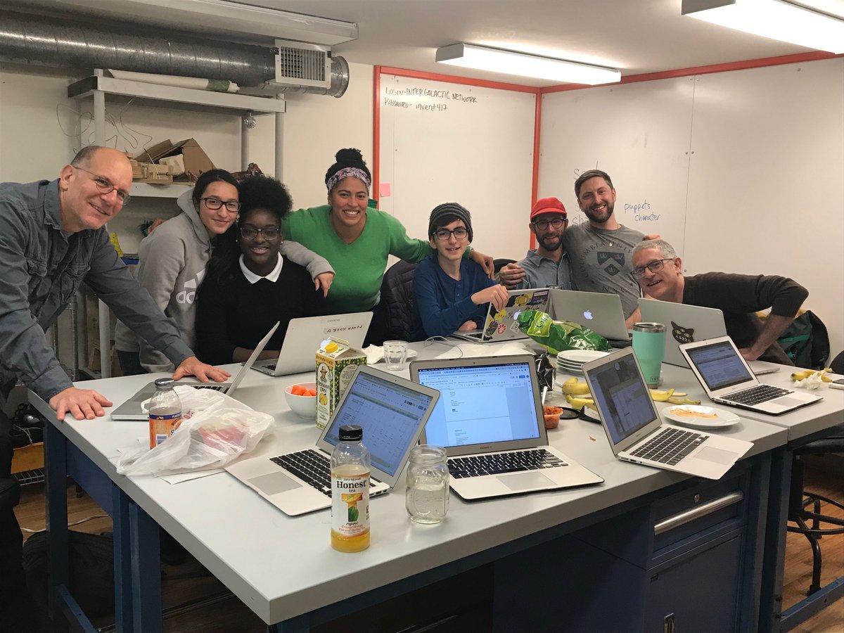 beamcenternyc's tweet photo. This @HiveResearchLab project inspired Beam to re-think brokering for youth throughout our programs. We invited youth to help select our Beam Camp project and we are co-designing the NYC Big Project with teens to name a few. TY @Spencer_Fdn @Empathetics @kpeppler @tophe https://t.co/i9pOUBxmxi