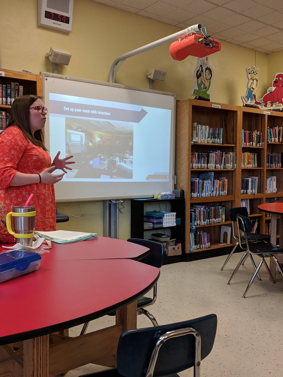 Stina_teach's tweet image. Positive Behavior Management led by @RES_Roadrunners @Mrs_SimsRES! Great opportunities for seasoned, new, and student teachers to reflect on classroom management! @KeoMathTeach @sagGEYER #positivebehaviormanagementworks #routinesmatter #happystudentsbetterbehavior #eccho