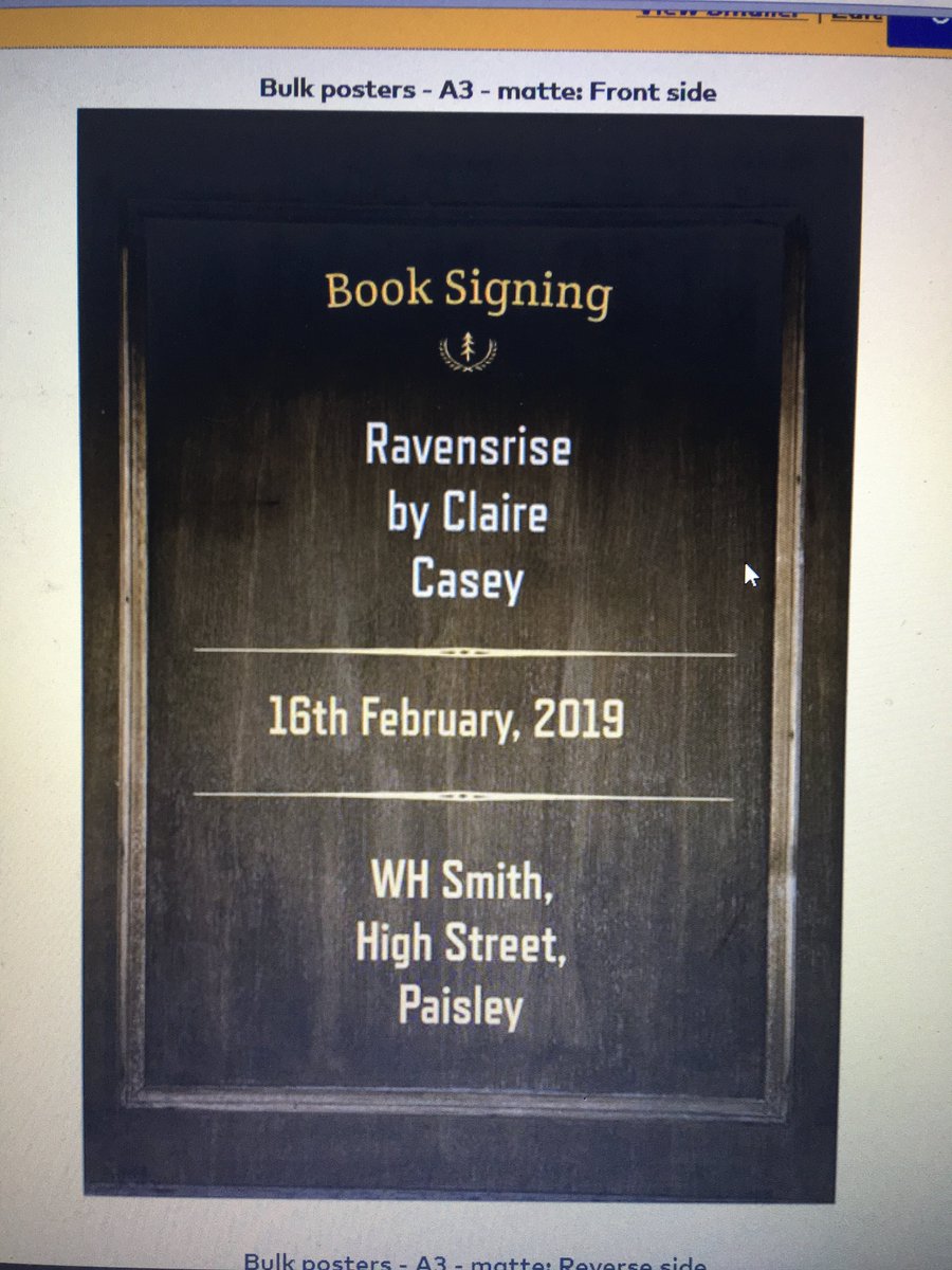 CCaseyWriter's tweet photo. #Belfasthour On the 16th February, I'm going to be holding a book signing in the WH Smith on Paisley's High Street @BelfastHourNI https://t.co/dlV2pSaTHa
