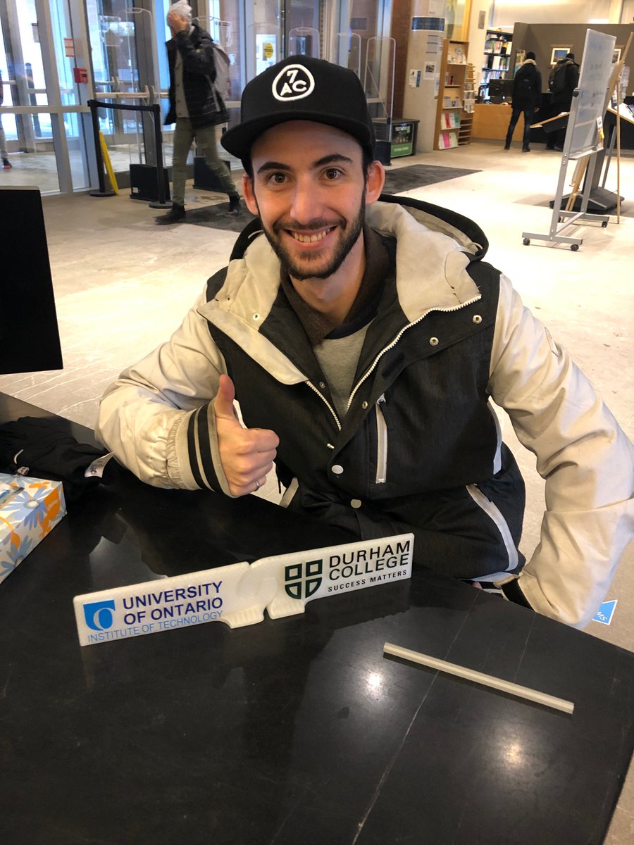 DCLibraries's tweet photo. Our friend Brian at @CrealiveD came to visit us this week and brought us a little present! Interested in 3D printing? Join our workshop at @TheAIHub on February 21. https://t.co/ZaiaeqFU6l https://t.co/j7AAnibGaY