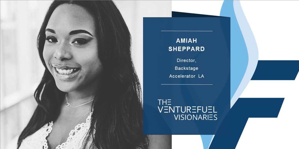 VFInsights's tweet photo. Congrats @AmiahShep at @Backstage_Cap on becoming a #VentureFuelVisionary! Tech trend Amiah is most excited about: #Beautytech
Click here to vote for her as #Visionary of the Year: https://t.co/pDB1CZ19LK

#innovation #corporateinnovation #visionary #techforbrands https://t.co/EAmsiUOIL9
