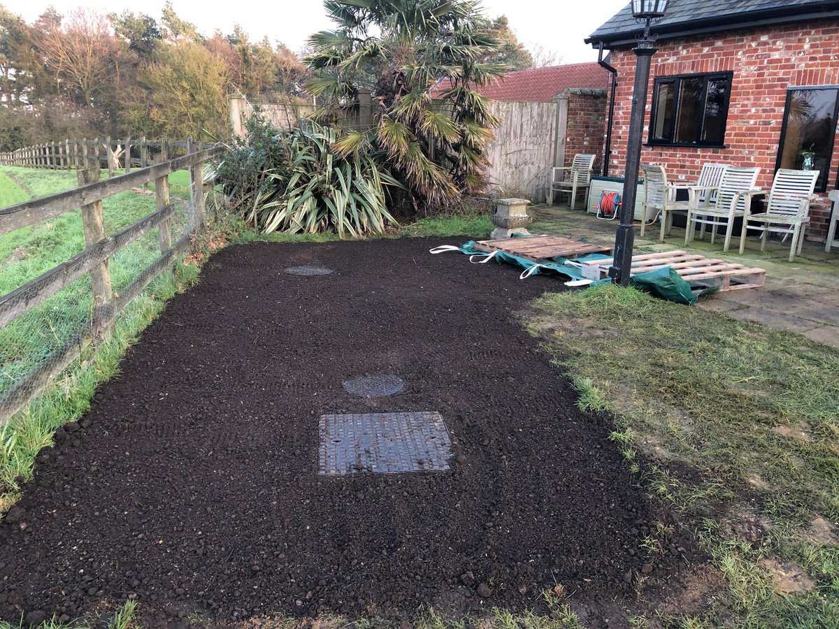 Today saw the completion of another sewage treatment plant installation by Mantair, which has been covered by the homeowners insurers