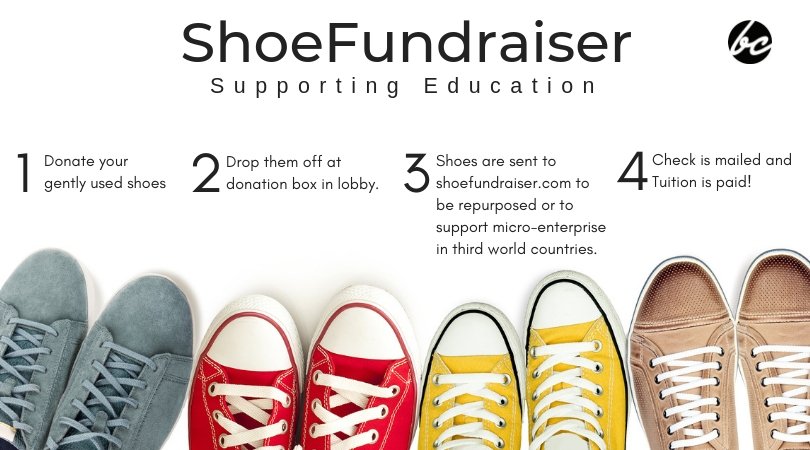 BolingbrookSDA's tweet photo. Did you know your gently used shoes can not only help support tuition for our local schools, but also support small businesses in other countries? If you believe in education and sustainability, please bring your gently used shoes and drop off in the church lobby this Saturday. https://t.co/LFxhiJBT3o