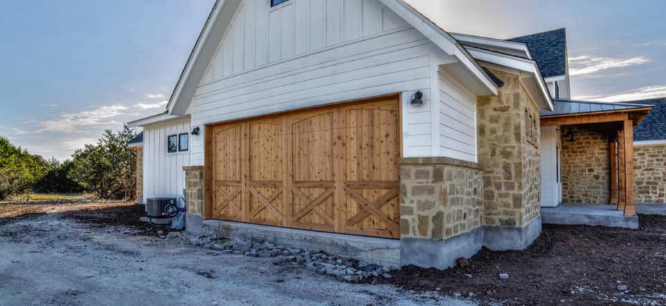 Thank you to Cobalt Overhead Doors in San Antonio, showcasing our beautiful wood garage doors. We love seeing visions come to life!