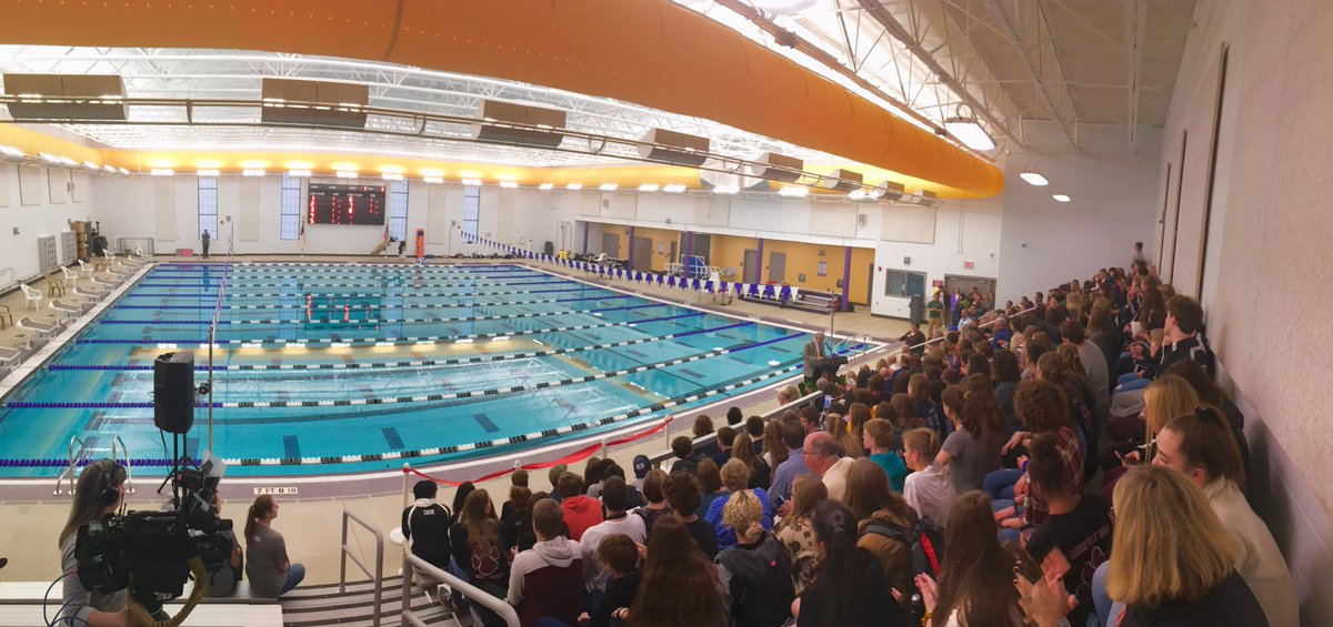 BuncombeSchools's tweet photo. Superintendent Dr. Tony Baldwin welcomes the community to the ribbon cutting and first swim meet at the @BuncombeSchools #Aquatic Center!

#WeAreBCS #BCS #BCSadcantage #AVL #Asheville #828isgreat #PublicSchools #WNC #swimming https://t.co/SAbdhr4hFd