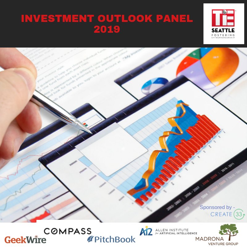 SeattleTiE's tweet photo. We at TiE Seattle look forward to welcoming you at our Annual Investment Outlook panel event this evening! Learn about technology startup trends from Raymie Stata and Joseph Sirosh and the Seattle startup ecosystem trends from Taylor Soper, Jacob Colker, Cynthia Zu.
#TiESeattle https://t.co/SYJyvMhDCn