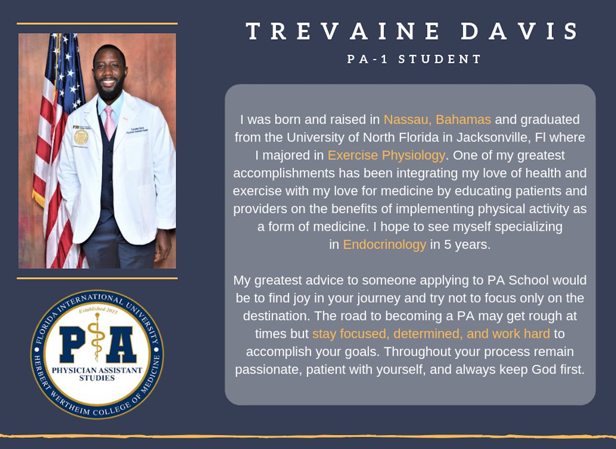 DrSteveMed's tweet photo. #PhysicianAssistant students @FIU #FIUMPAS are dedicated and committed to serving the community, entering one of the best professions in #Florida and the nation! #PAStudents #TheFutureOfMedicine #FIUHealthcareProfessionals https://t.co/9nxZrU2P9Q