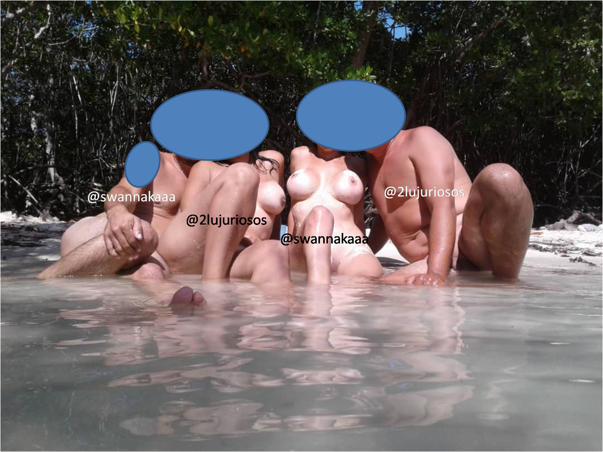 2lujuriosos's tweet photo. Playa privada con los excelentes amigos de @swannakaaa ...excelente pareja https://t.co/jjpb5vhBvH