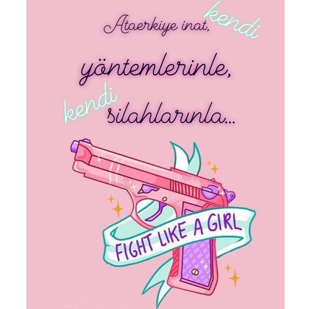 Denemeye devam et! 
Ataerkiye inat, kendi yöntemlerinle, kendi silahlarınla🧚🏻‍♀️