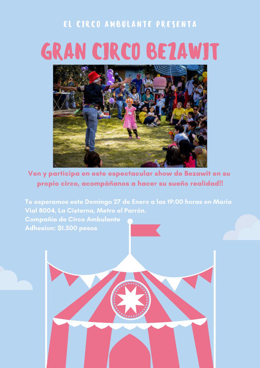 Somos_Utera's tweet photo. Evento| Te esperamos 😉
#TodxsSomosBezawit https://t.co/kNmoSpx1ij