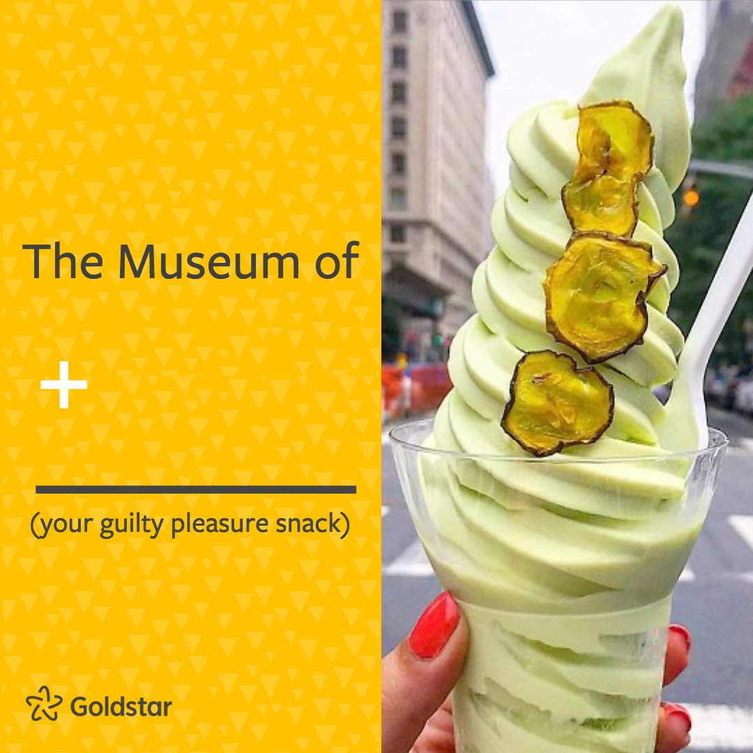 goldstar's tweet photo. Ready?... Go! ❤️
#guiltypleasure #favorite #food #foodie #museum #popup #instagrammable #questionoftheday #qotd #instagood #nextbigthing #letsdothis #letsgo #showlove #gooutmore https://t.co/ru3R9pNEGD