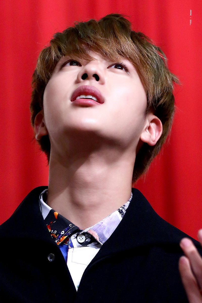 on a scale from one to me, how much time do you spend thinking about seokjin's adam's apple; a thread