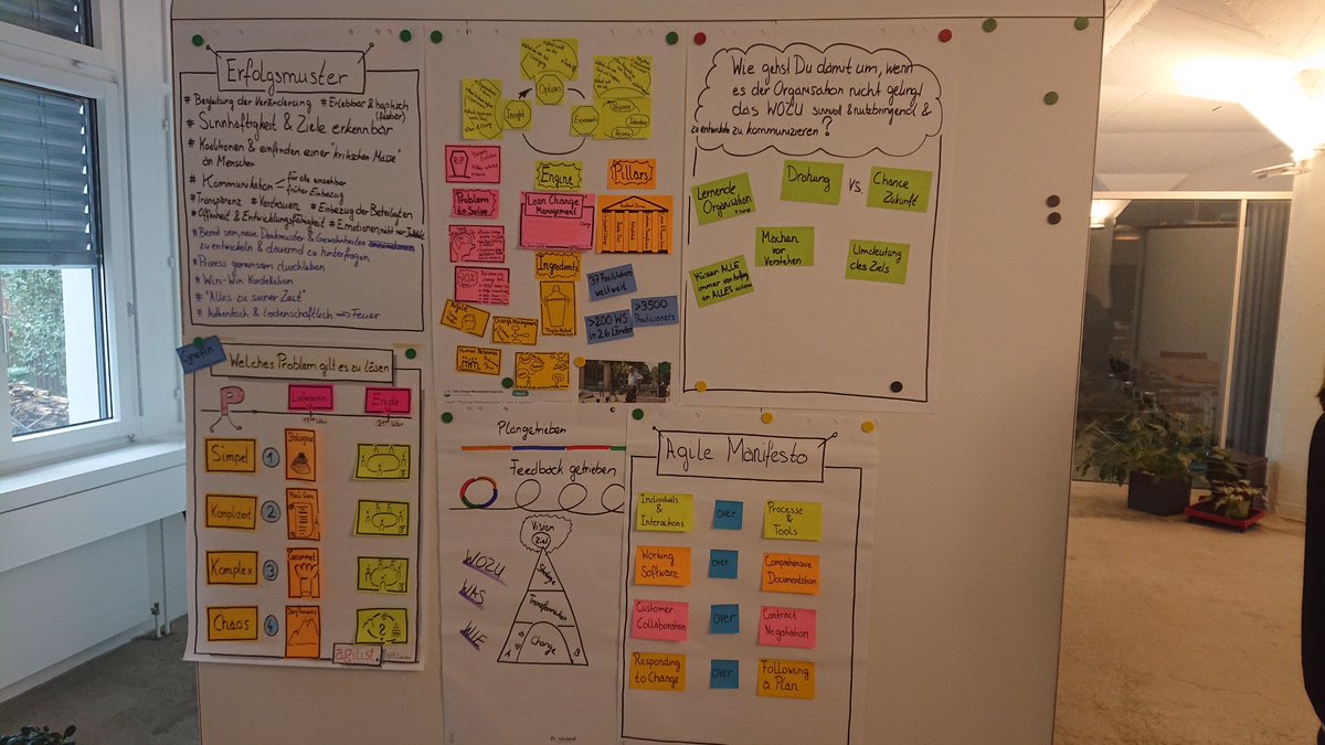 PitZurkirchen's tweet photo. #LeanChangeManagement Workshop: intensiver erster Tag mit spannenden Teilnehmern wertvollen Diskussionen. Morgen geht es weiter mit dem 2. Tag. Ich freue mich! Danke dem @Jura_LAB für die tolle Workshop Koordination! @LeanChangeOrg @agilisten https://t.co/rsQUkniOz8