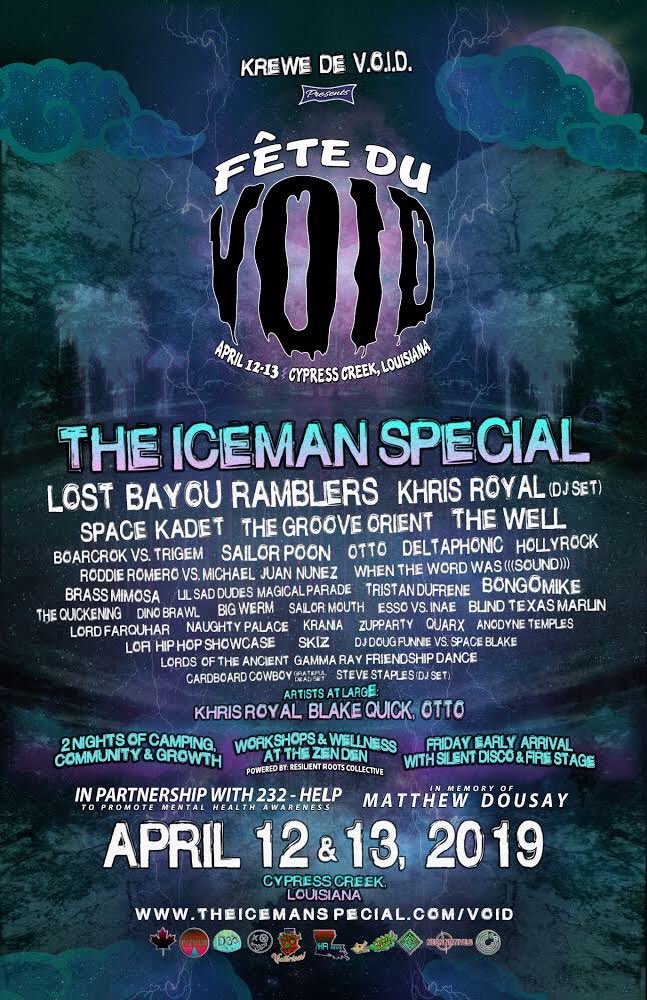 goldbeatpro's tweet photo. Enter The VOID; the most unique 2-day camping music &amp; arts festival experience in the state of LA. This festival keeps getting better each year! 🔮 https://t.co/Z67C2p9z51 https://t.co/35Gn5UIz4z