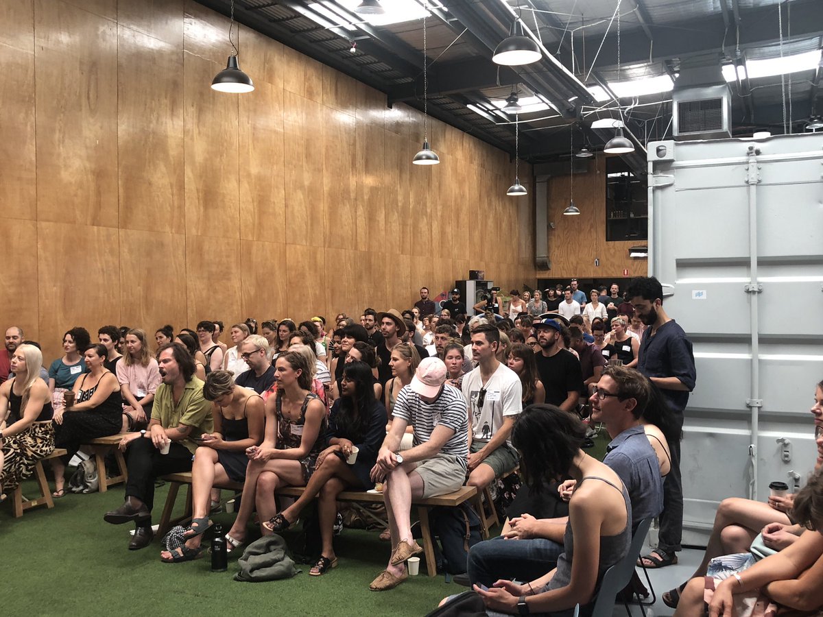 gwilliamsgrpgrp's tweet image. It’s damnnnnnn packed at the first @Melbourne_CM for 2019 featuring @jeff_the_peff 🤙🏼 #cmmelb #cmsurreal
