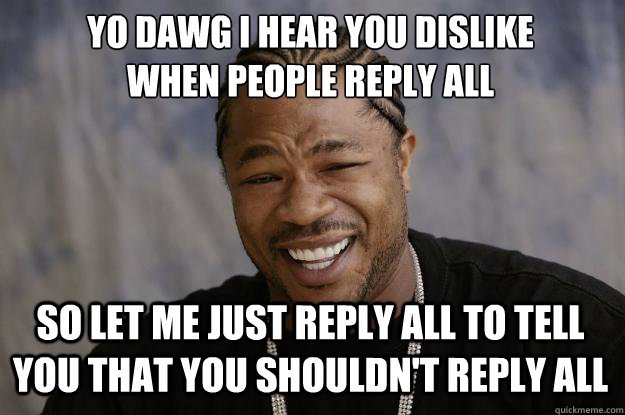 kclemson's tweet photo. Hey folks, what's new? #MicrosoftLife #Bedlam #ReplyAll #EmailStorm #github https://t.co/H7a1H2cjYp