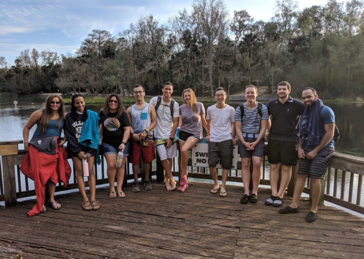 Our Transfer Owls had an amazing time this weekend during the Spring Transfer Trip To Alexander Springs with our very own Transfer student coordinator Ian Mainwaring! #Springtransfertrip #fautransfer #alexandersprings