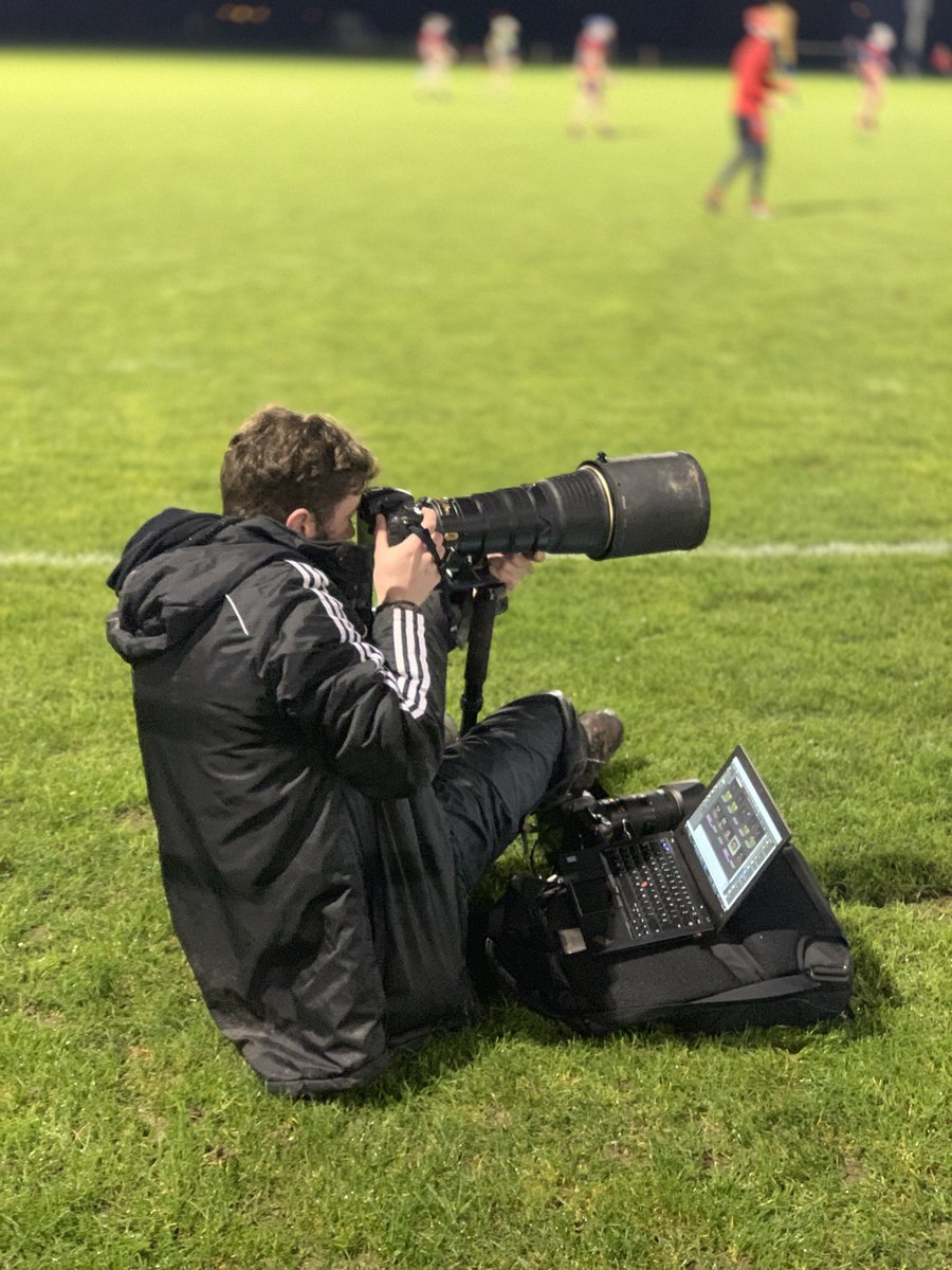Nice to meet &amp; see <a href="/SportsfileSteve/">Stephen McCarthy</a> in action at both of tonights #FitzgibbonCup games!

Click the links ↓↓ to check out some of his great snaps from both games:

DCU v CIT
sportsfile.com/more-images/19…

Trinity College v IT Carlow
sportsfile.com/more-images/19…

#Gaa #SnapTheSnapper 📸😉