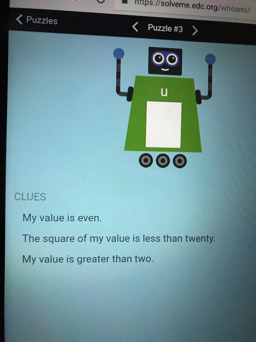 44Rigg's tweet image. Convo today in class:
S: what does the square of my value mean?
Me: what do you think it might mean?
S: not sure but if I draw a square on some grid paper will that help? 
Me: I like your thinking 🤔 let’s try it #perseverance 👊 #solveme #kidsamazeme @dsbn