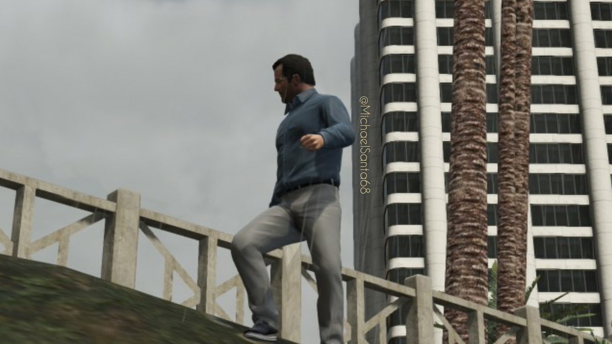 MichaelSanta68's tweet photo. "Here comes the rain again.. Raining in my head like a tragedy.." 🌧️

#WaveformGaming #RockstarGames #GTAV #GrandTheftAutoV #GrandTheftAuto #Snapmatic #MichaelDeSanta #Eurythmics #RainyDay #Blue #DelPerro https://t.co/9S1Gns2FmZ