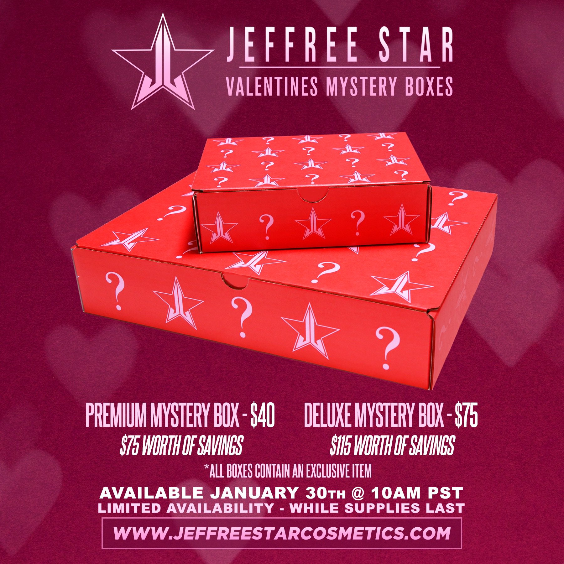 [0] Jeffree Star ビーニー バレンタインボックス 限定レッド Jeffree Star в X: „GIVEAWAY TIME!! 🔥 Head over to my