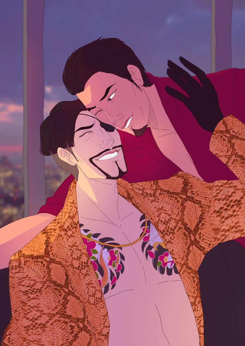 peachy_dani's tweet photo. i can finally upload my zine piece for the kazumaji zine @Pride_Despair ;0; 
tbh it was the first time i’ve ever made a piece for a zine 💖 and also an extra thanks to my gf to helped me with the coloring process for this 💖

u can still purchase it here: https://t.co/xBXXGi3OPO https://t.co/k0FiqXQhni