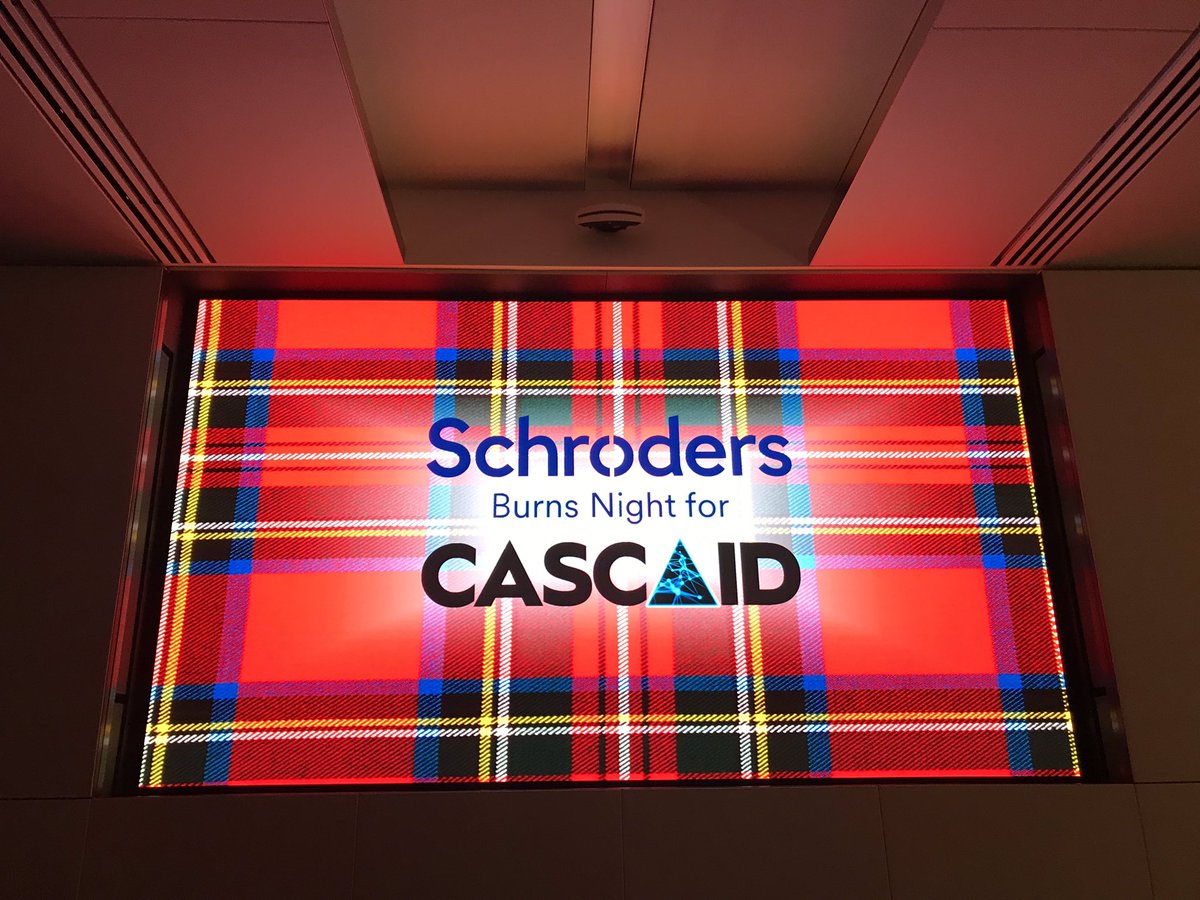 ClaireWalshT's tweet photo. Amazing address to the haggis by the inimitable @BenchmarkKeith for @Schroders Burns night raising money for @CascaidCharity 🤞I prove my heritage with guess the whisky 🥃 https://t.co/SMGj7sokxv