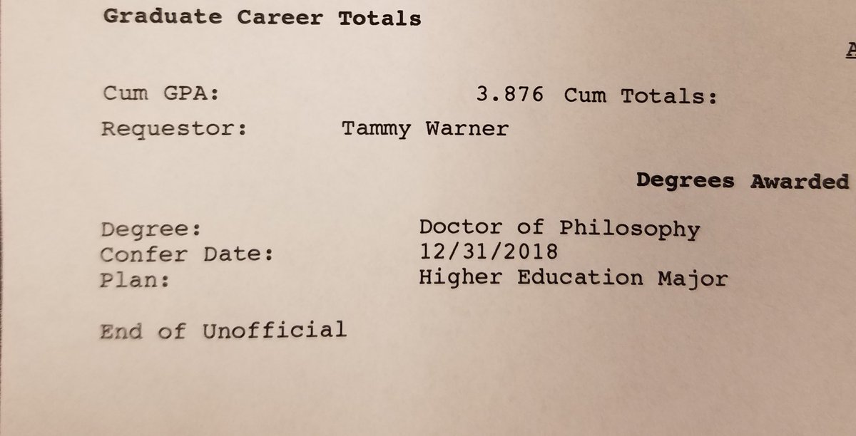 Tammy V. Warner, Ph.D tweet media