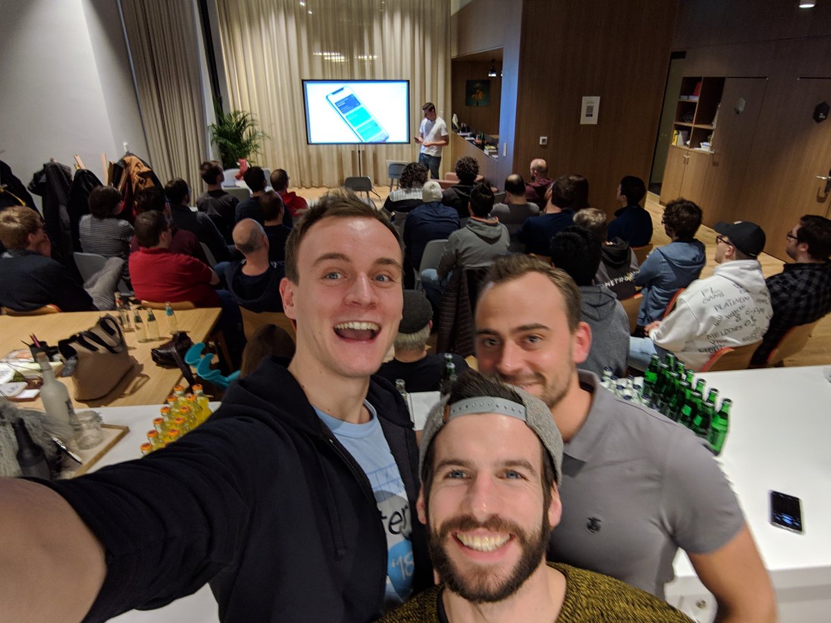 flschweiger's tweet image. WOW, what an amazing evening! A BIG thank you to everyone who attended our first @flutter_school meetup tonight - a huge success 🙌 The first time since I&apos;m organising tech meetups that we had a 100% show-up rate. 40+ people and some really nice discussions. See you next month!