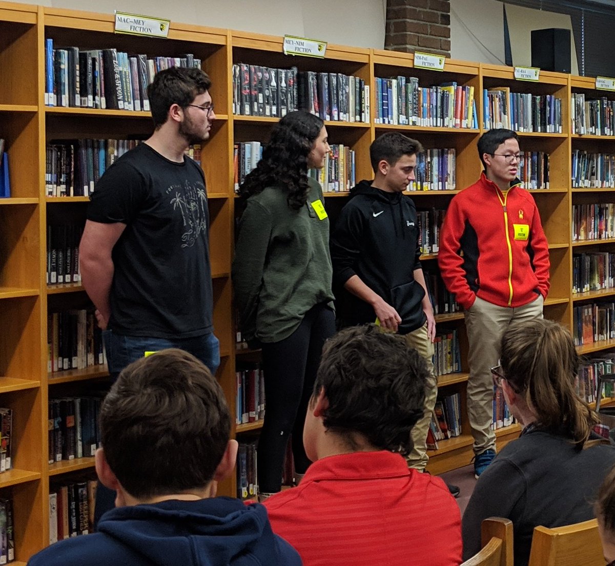 WissinkAMSB's tweet photo. Thank you Ben, Nicole, Zach and Victor!  We appreciated hearing how you are giving back to our local community! #AR5 @AmityMSBethany @MsBenton19 @DowlingAMSB @AMSBLab35 https://t.co/kqUijyWQTA