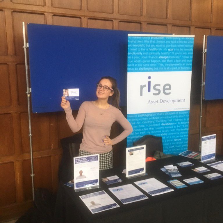 RiseHelps's tweet photo. We had a great time talking about #mentalhealth and #entrepreneurship thanks to Mindfest and @UofTPsych #RiseCanHelp #smallbusiness https://t.co/2Lx3SNm1V1