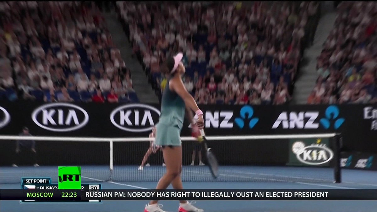 RT_America's tweet photo. Tsitsipas Falls to Nadal, Osaka Advances to Final (VIDEO) https://t.co/QG4I4GKJQq
@stevechristakos
#AusOpen
#RafaelNadal
#NaomiOsaka
#SPFL
#SebToots https://t.co/QMErJCn0ui