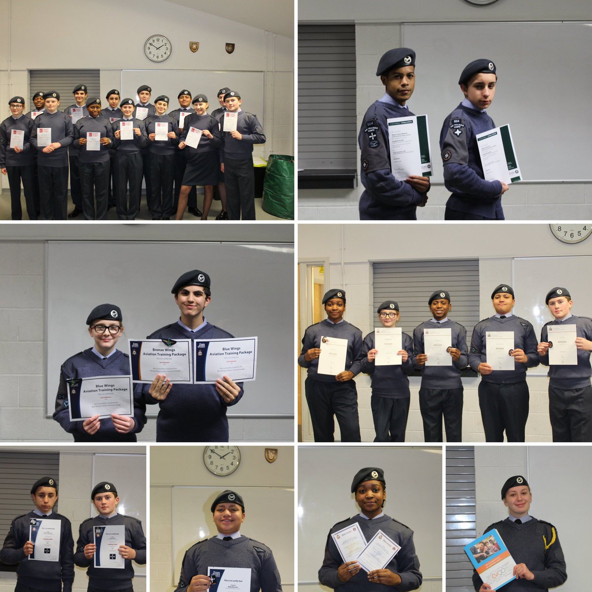 Congratulations to all cadets who were awards certificates and awards. #TEAM504 #aircadets @aircadets #WhatWeDo