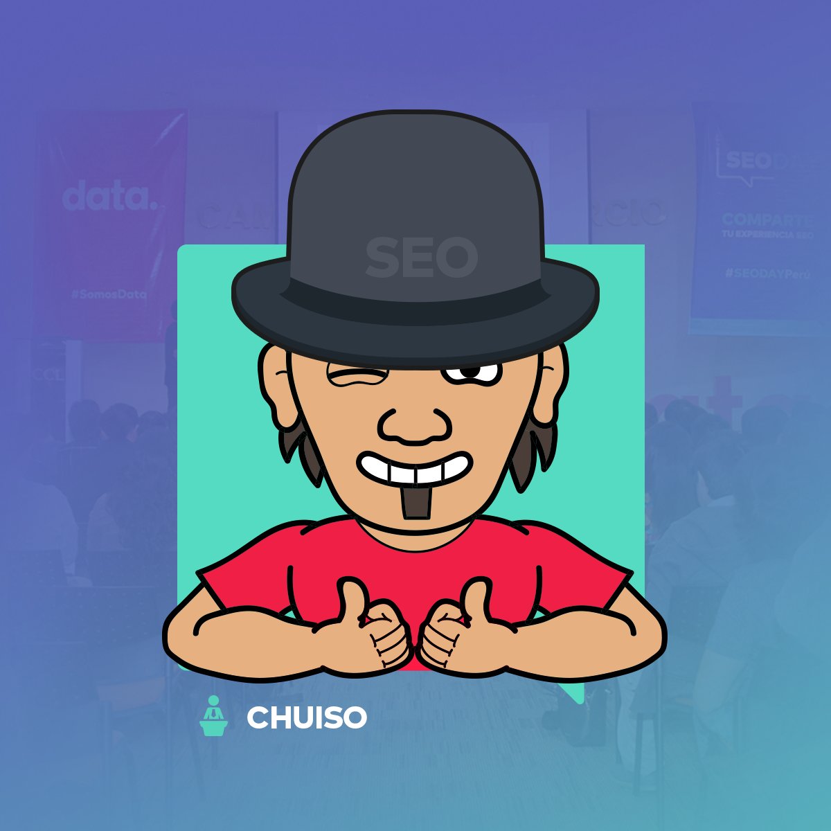 SeoDayPeru's tweet photo. El capo del 'Black Hat' @chuisochuisez, estará presente en el #SEODAYPerú 2019 y estamos seguros que dará que hablar con todo lo que nos viene a enseñar sobre #SEO.
¿Te animas a participar? Adquiere tu entrada ingresando a nuestra web
→ https://t.co/Jcau7YSiVj
#SomosData https://t.co/lLU5Mu0rDD