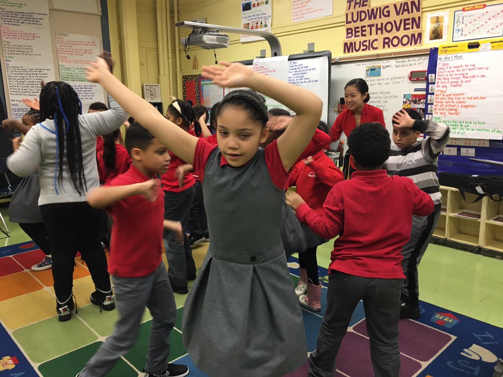 MiloNovelo's tweet photo. Students feeling empowered to express themselves @PS532NewBridges #showcaseschoolsnyc visit today! https://t.co/DFiaeJYAak
