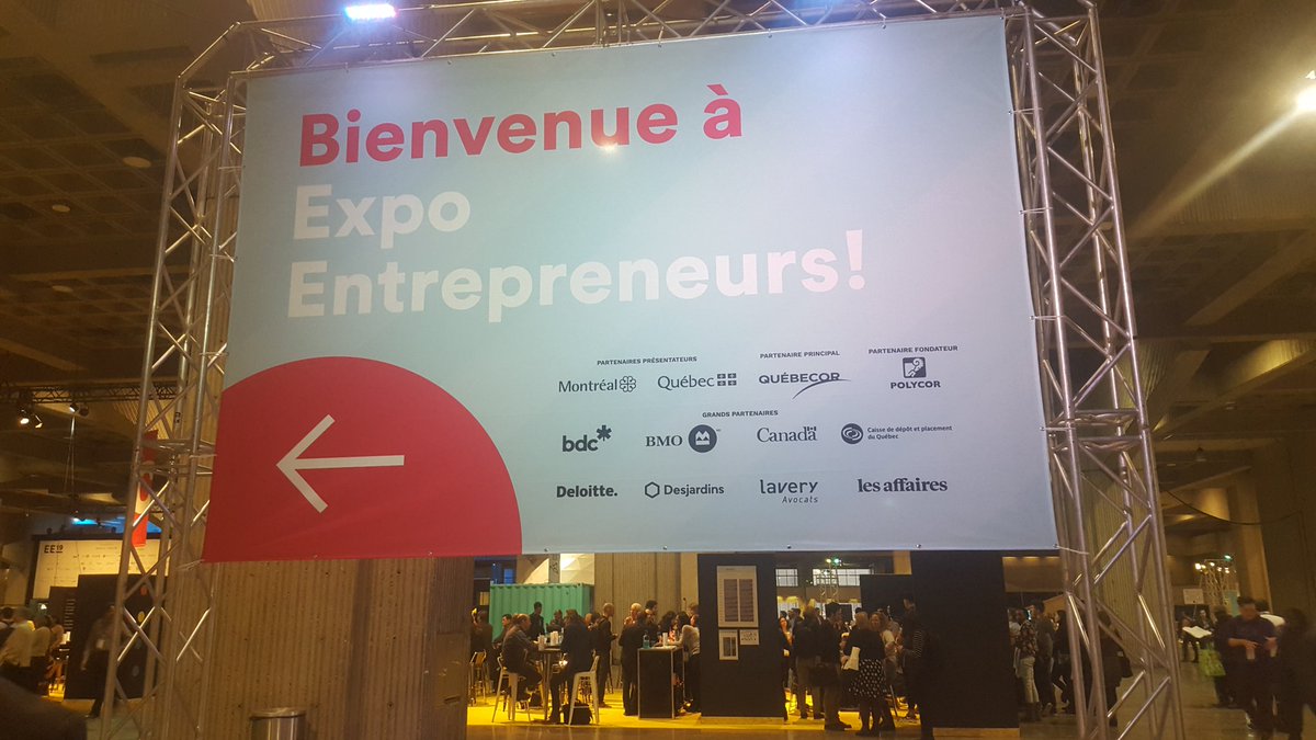mcfvalles's tweet photo. J'ai eu l'occasion de passer l'après midi à @EntrepreneursQC le grand rassemblement de l'écosystème entrepreneurial du Québec. Mes collègues et moi présentions la @jccm_mtl aux participants. 
#ExpoEntrepreneurs2019 #EEQC19 #JCCM #Inspiration #Rencontres #Solutions #Expert https://t.co/pe8ri0d2kA