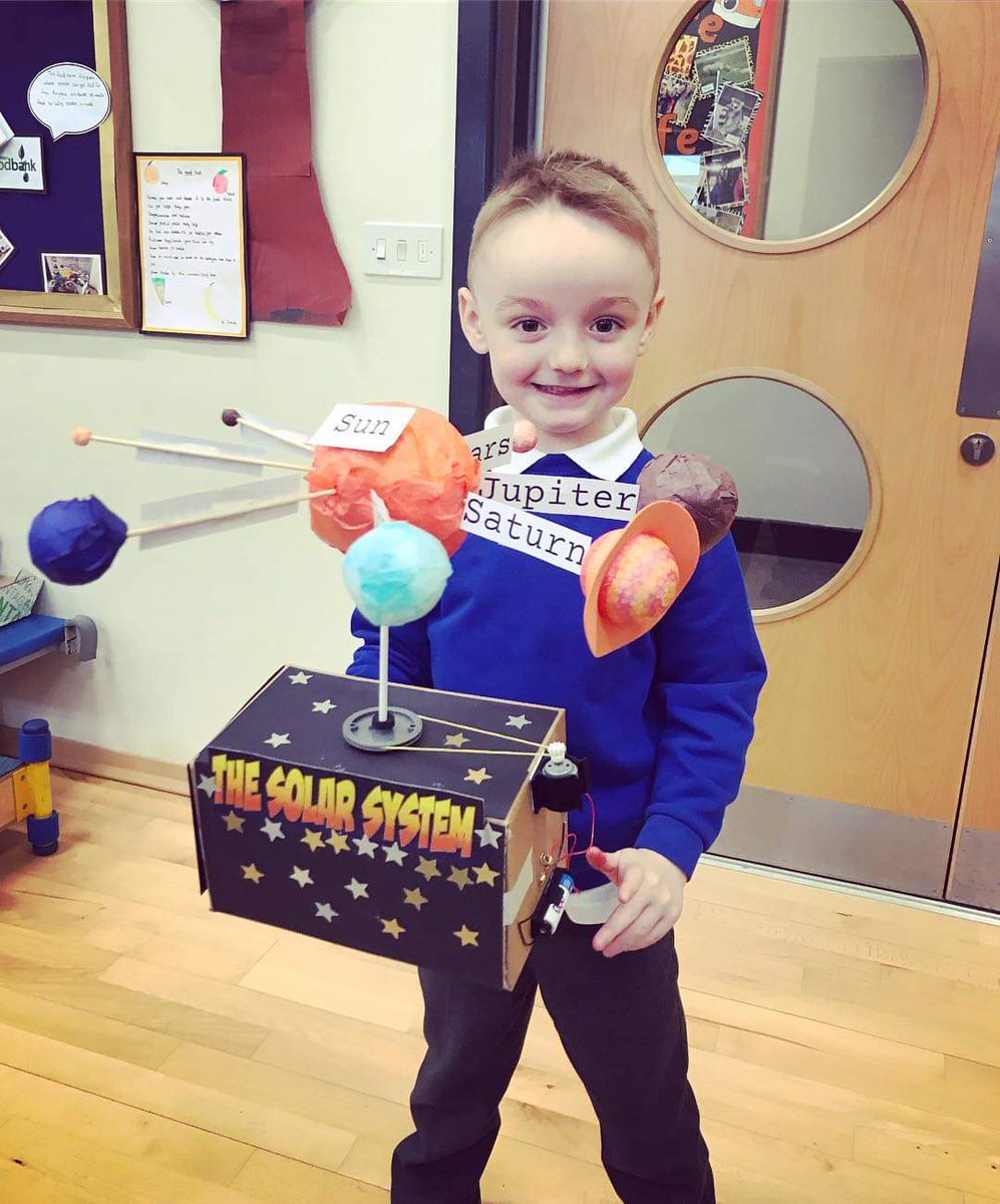 MaltbyLillyHall's tweet photo. What a wonderful morning Y1 Ladybirds had with their parents, carers and grandparents making the solar system. Thank you Rotherham CLC 😀 https://t.co/2kvv3IDpar